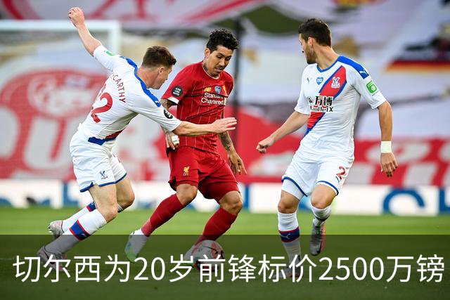 切尔西为20岁前锋标价2500万镑，引进时仅花600万